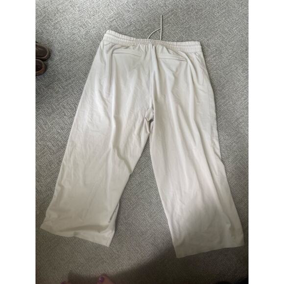 Athleta cream white pants womens plus size 18 - Picture 1 of 5